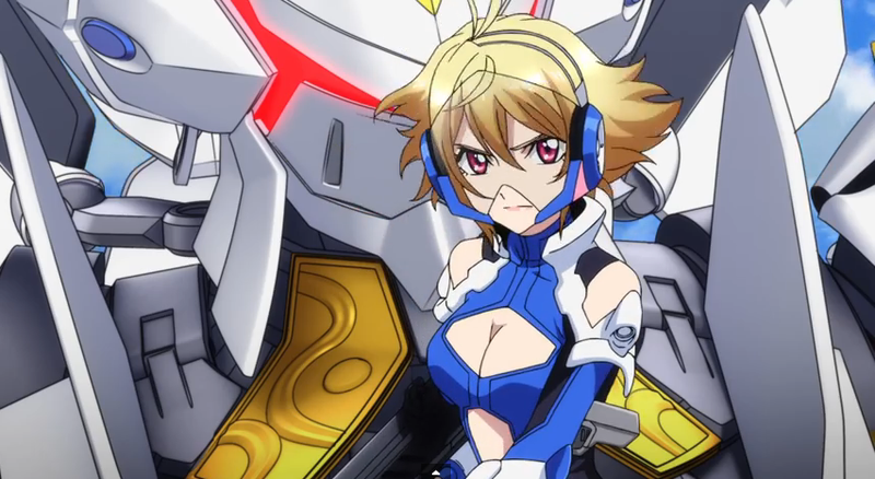 Illustration for article titled Cross Ange Adds Fanservice and Anal Rape to the Gundam Formula